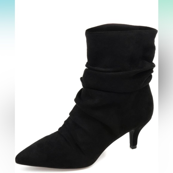 Journee Collection Markie Back Heel Zip Stiletto Booties Size 11 - Picture 1 of 11